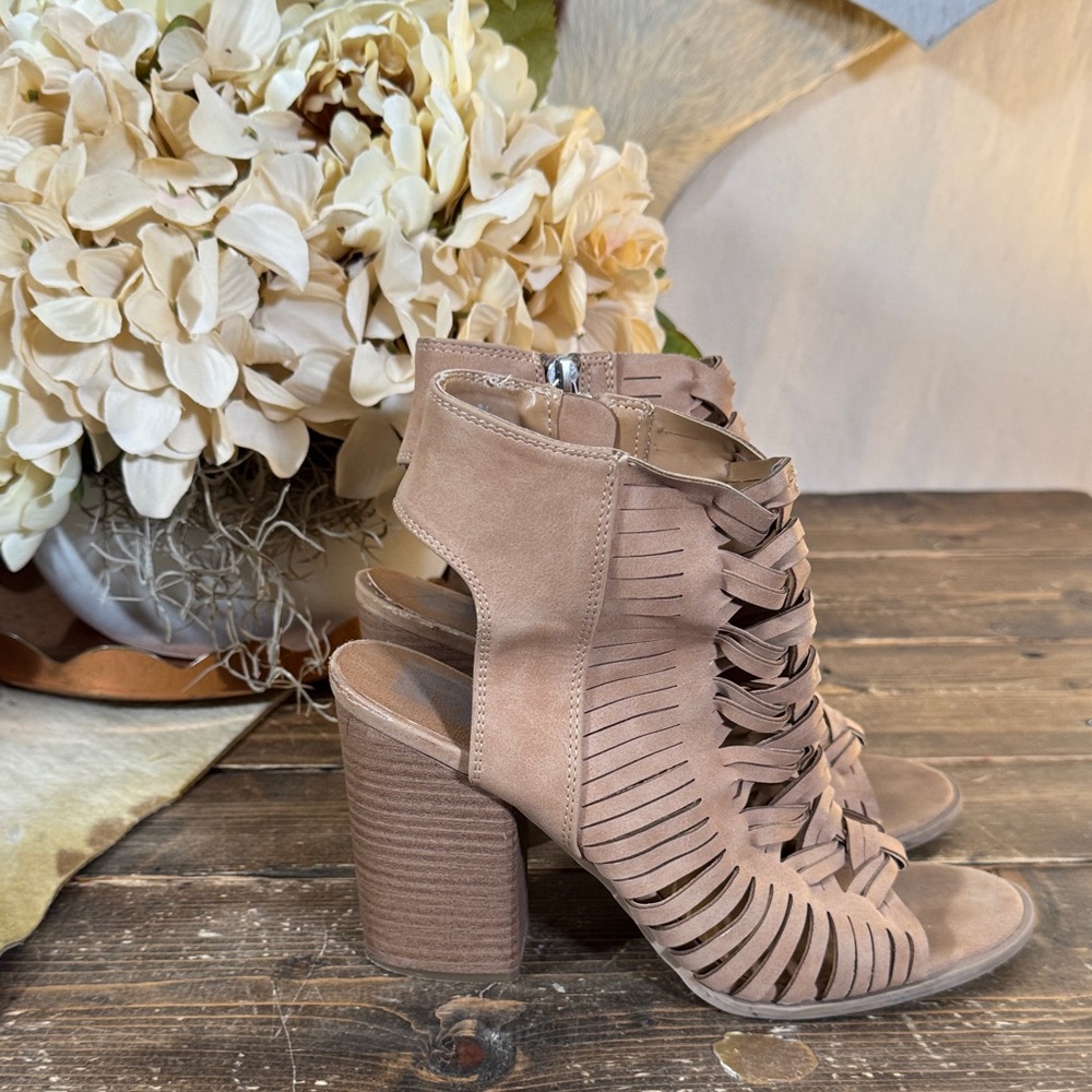 DV by Dolce Vita Tan Heeled Sandals